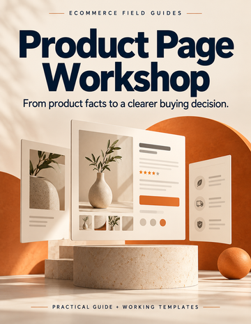 Product Page Workshop